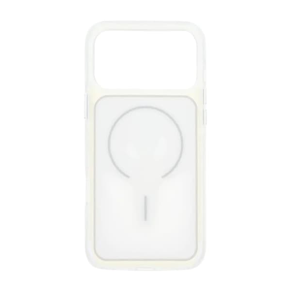Mobilskal TPU Bumper med Magsafe för iPhone 17 Pro - Vit Vit