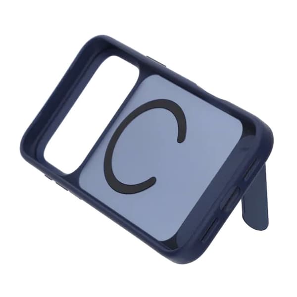 MagSafe-kuori jalustalla iPhone 17 Prolle - Sininen sininen