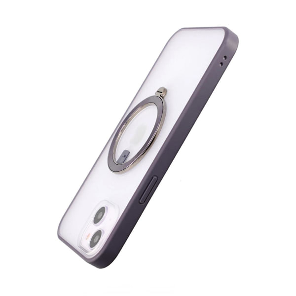 iPhone 14 Plus Skal med MagSafe Stativ Rvelon - Lila Lila