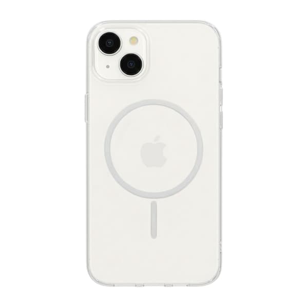 Magsafe Stöttåligt Skal för iPhone 15 - Transparent läpinäkyvä