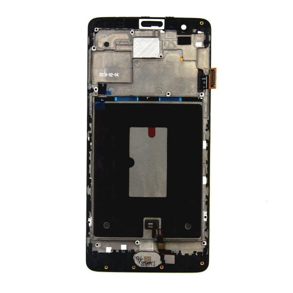 OnePlus 3 Skärm med LCD Display - Svart Svart