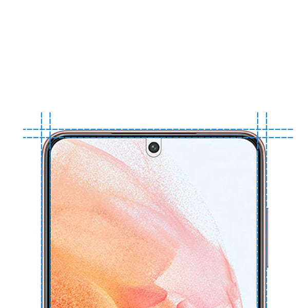 Skärmskydd Samsung S21 Plus - Härdat Glas 0.23mm Transparent