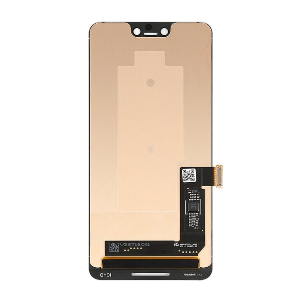 Google Pixel 3XL Skärm med LCD Display - Svart Svart