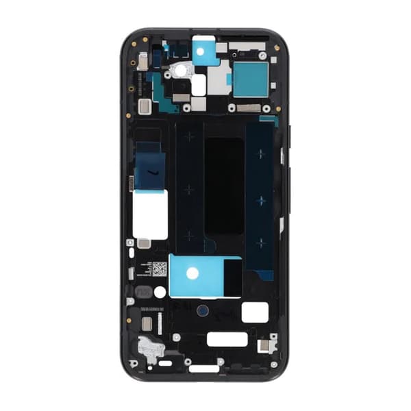 Google Pixel 8a Mittenram - Svart svart