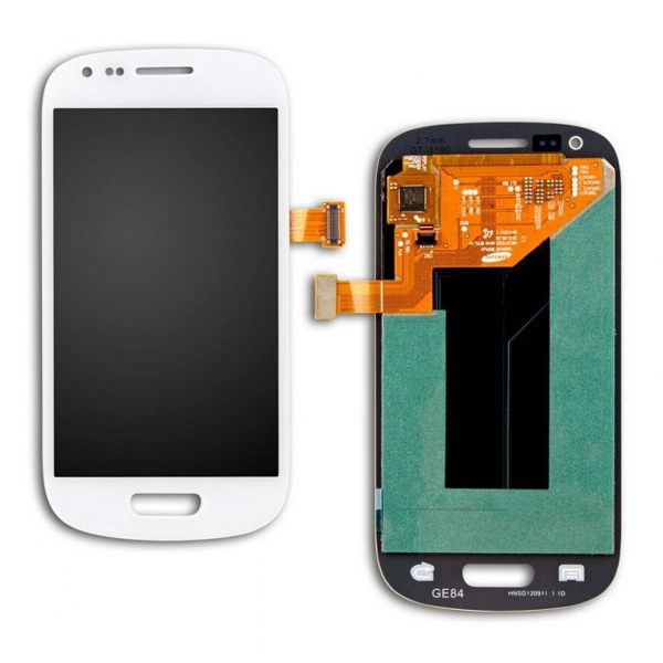 Samsung Galaxy S3 Mini Skärm/Display Original - Vit White