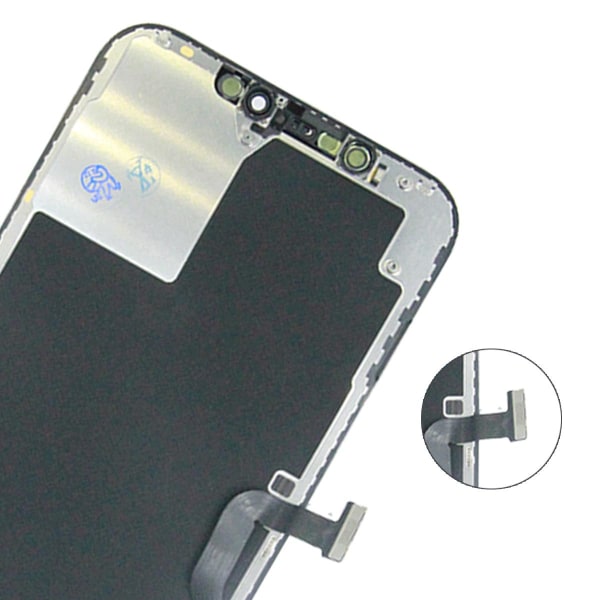 iPhone 12 Pro Max LCD Skärm - Svart (Tagen från ny iPhone) Black