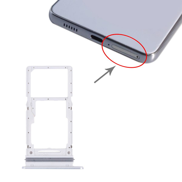Samsung Galaxy A33 Simkortshållare - Vit Vit