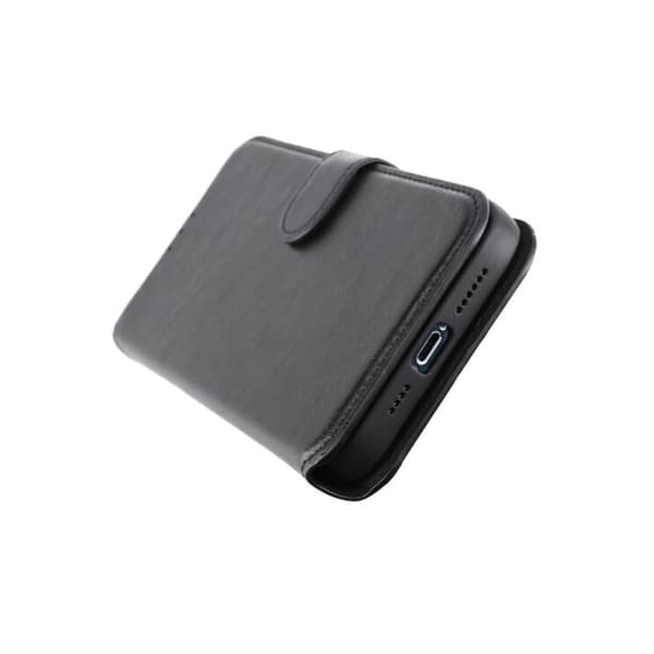 iPhone 12 Pro Max Plånboksfodral Magnet Rvelon - Svart Black