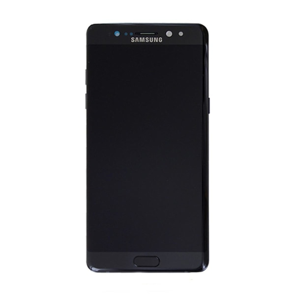 Samsung Galaxy Note 7 (SM-N930F) Skärm med LCD Display Original - Svart Svart