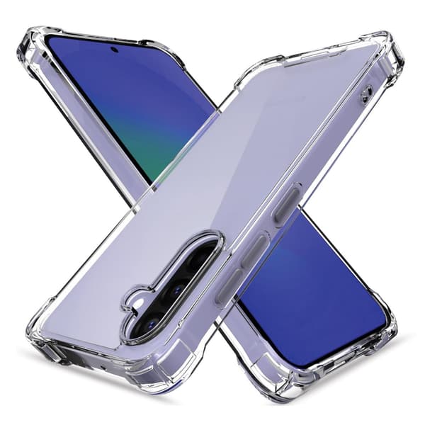 Mobilskal Stöttåligt för Samsung Galaxy A37 - Transparent transparent