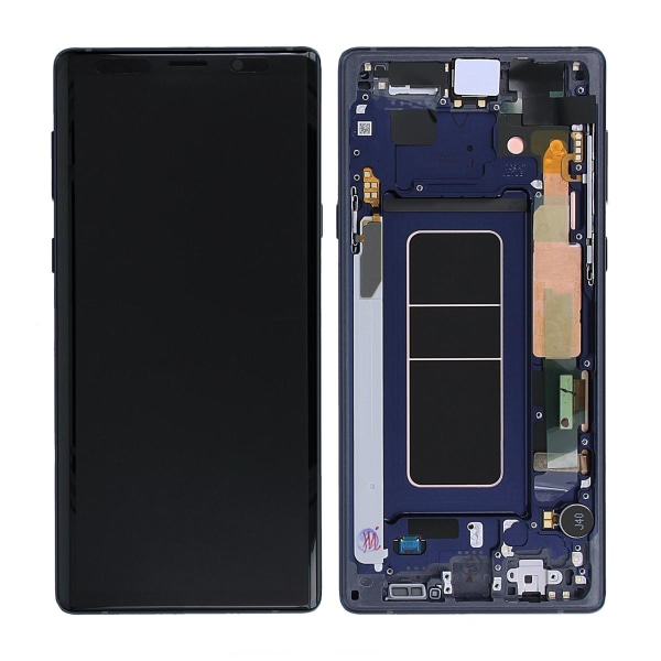Samsung Galaxy Note 9 (SM-N960F) Skärm med LCD Display Original Ocean blue