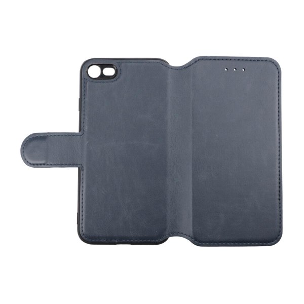 iPhone 7/8/SE 2020 Plånboksfodral med Extra Kortfack Rvelon - Bl Marinblå