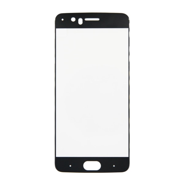 Skärmskydd OnePlus 5 - Heltäckande Härdat Glas Svart Black