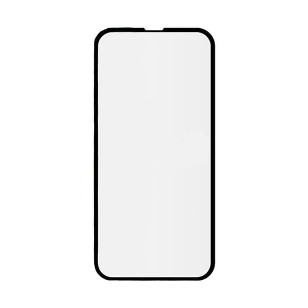 Skärmskydd iPhone 13/13 Pro/14/16e - 3D Härdat Glas Svart (miljö) Black