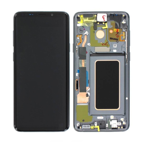Samsung Galaxy S9 Plus (SM-G965F) Skärm/Display Original - Titanium Grå Titanium grey