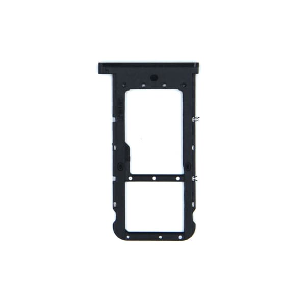 Huawei P Smart Plus Minneskort/Simkortshållare - Svart Svart