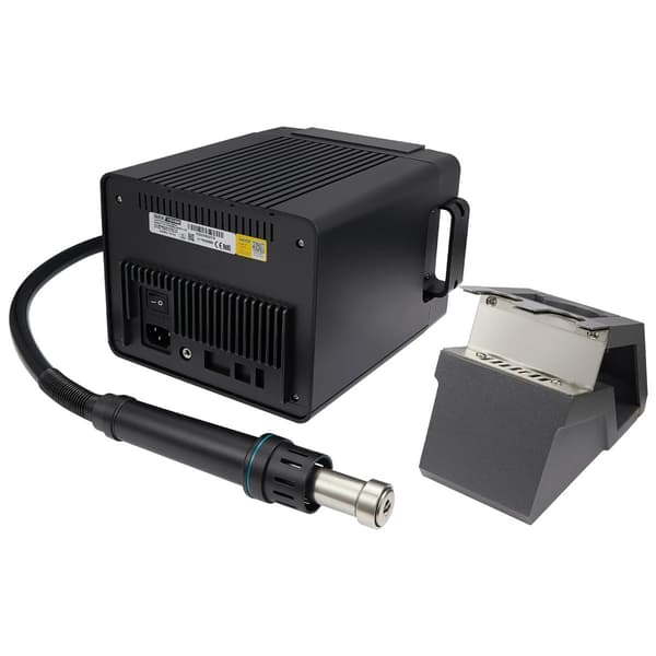 QUICK TR1300A Varmluftsstation 1300W 100-500°C med ESD-skydd och Kalibrering