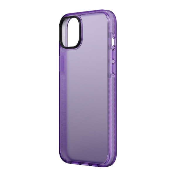 iPhone 14 Plus Stöttåligt TPU Mobilskal - Lila Purple