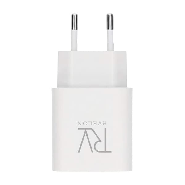 Rvelon Snabbladdare USB-C 20W Vit
