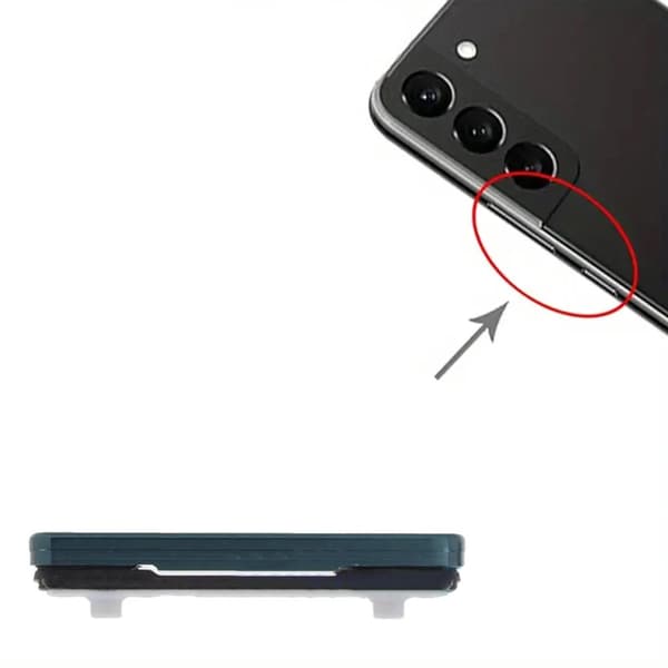 Samsung Galaxy S22 och S22 Plus Volymknapp - Grön vihreä