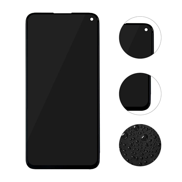 Huawei P40 Lite Skärm/Display OEM - Svart Black