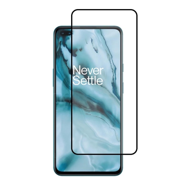 Skärmskydd OnePlus Nord N10 5G - 3D Härdat Glas Svart Black