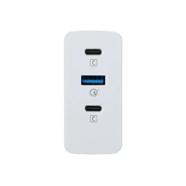 Rvelon 90W USB-C x2 + USB-A Väggladdare