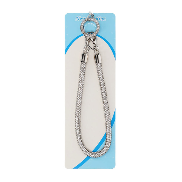 Mobilband Handled - Silver glitter Silver
