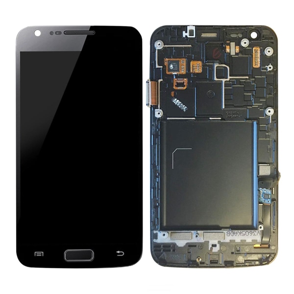 Samsung Galaxy S2 LTE (GT-I9250) Skärm med LCD Display Original - Mörkgrå Dark grey