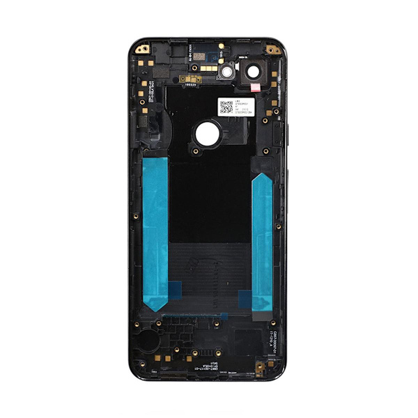 Google Pixel 3A Baksida/Komplett Ram OEM - Svart Black