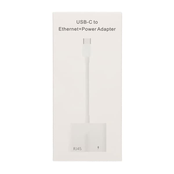 USB-C till Ethernet + USB C