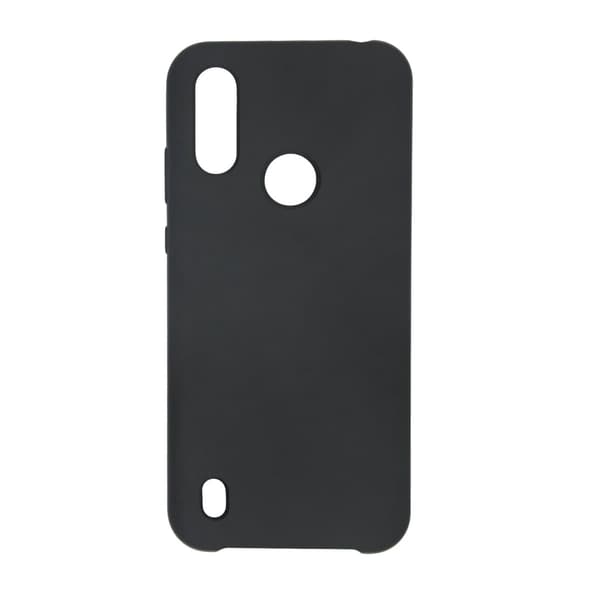 Mobilskal Silikon Motorola Moto E6s - Svart Black