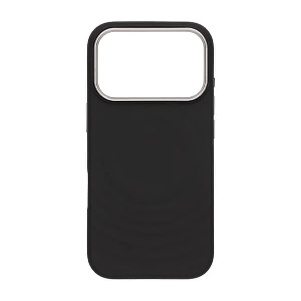 Mobilskal Silikon med Magsafe för iPhone 17 Pro - Svart musta