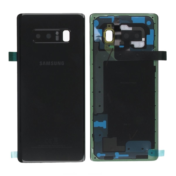 Samsung Galaxy Note 8 (SM-N950F) Baksida Original - Svart Svart
