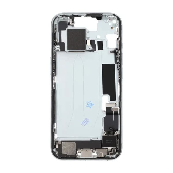 Mittenram med smådelar för iPhone 15 - Blå OEM Blå