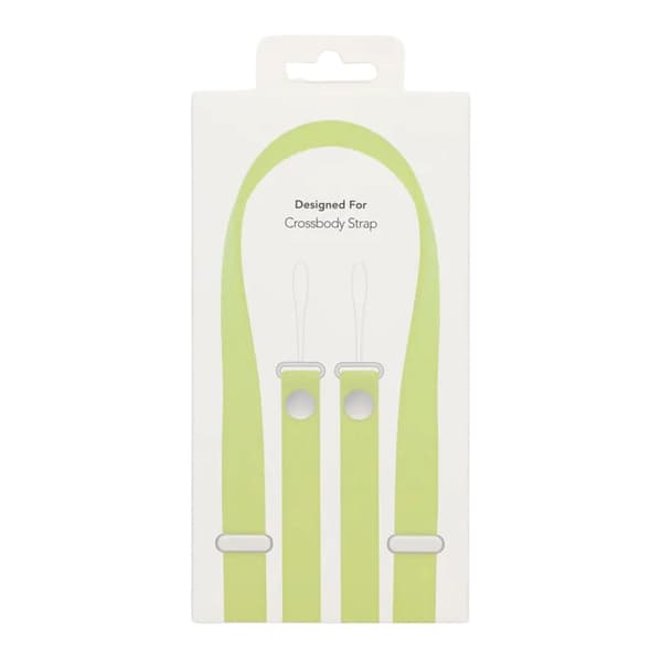 Crossbody Strap för iPhone mobilskal - Neongul Yellow
