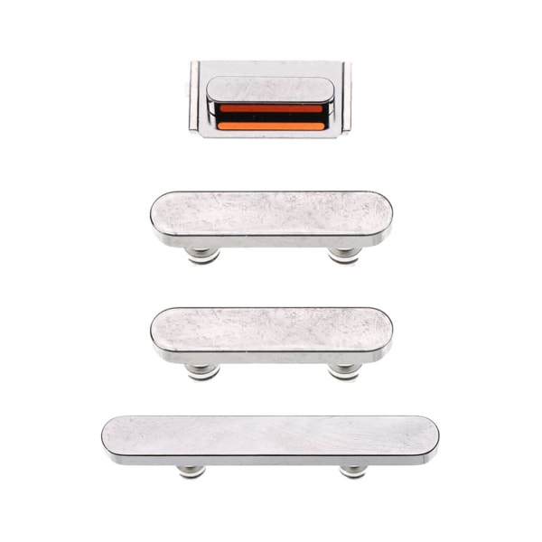 iPhone 14 Sidoknappar - Sliver Silver