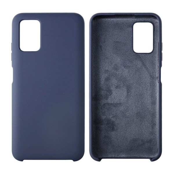 Samsung Galaxy A03s Silikonskal - Blå Grafitblå