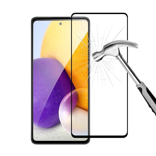 Skärmskydd Samsung A53 5G - 3D Härdat Glas Svart (miljö) Black