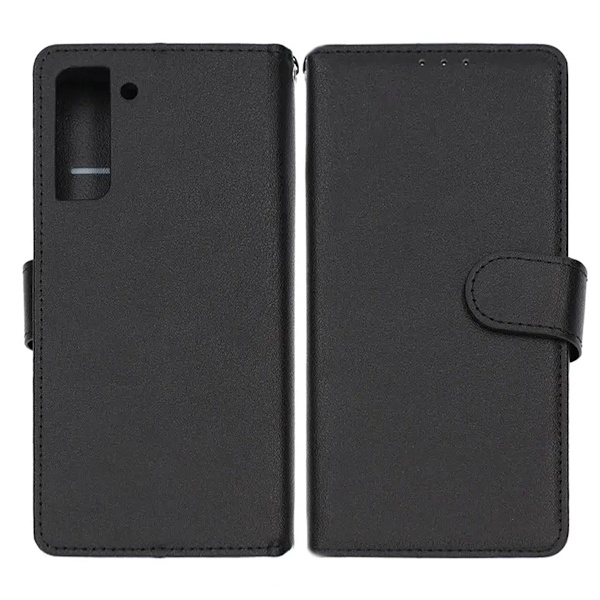 Samsung Galaxy S21 Plånboksfodral med Stativ - Svart Black