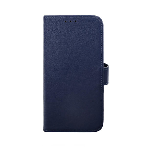 iPhone 14 Pro Max Plånboksfodral Läder Rvelon - Blå Marine blue