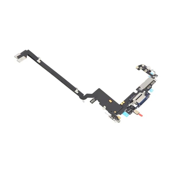 Laddkontakt med Flexkabel för iPhone 17 Pro Max - Blå Blå