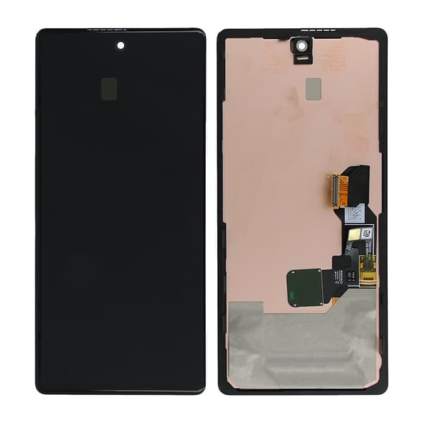 Google Pixel 6a Skärm med LCD Display Original - Svart Svart