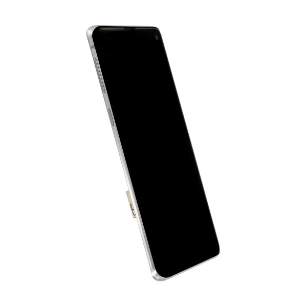 Samsung Galaxy S10 Skärm med LCD Display Original - Vit White