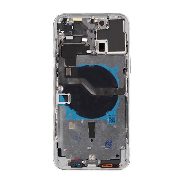 iPhone 12 Pro Max Baksida med Komplett Ram OEM - Vit Vit