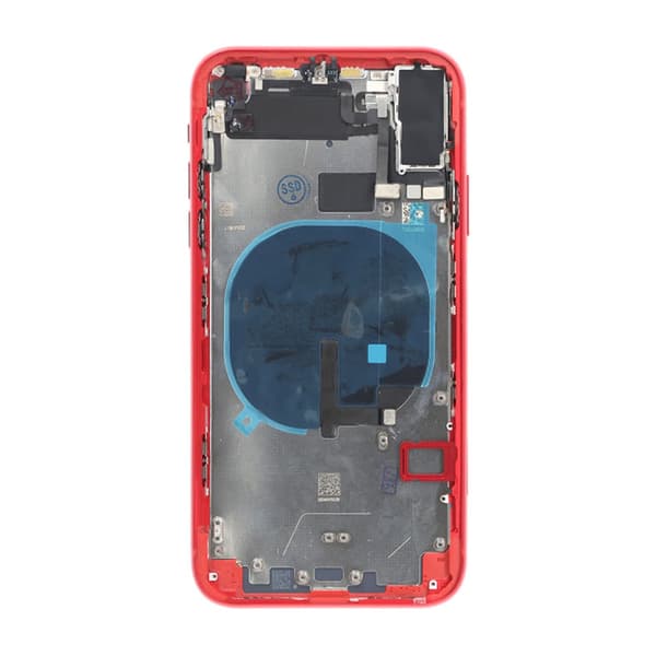 iPhone 11 Baksida med Komplett Ram Premium - Röd Röd