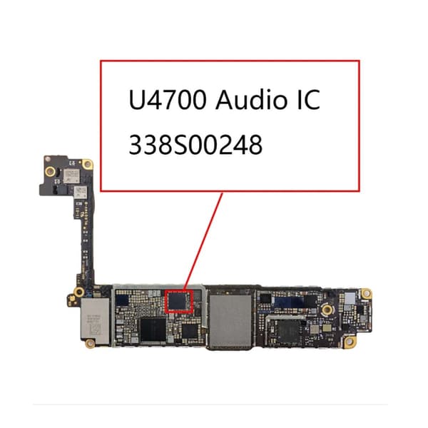 U4700 338S00248 Ljud IC - iPhone 8/8 Plus/X