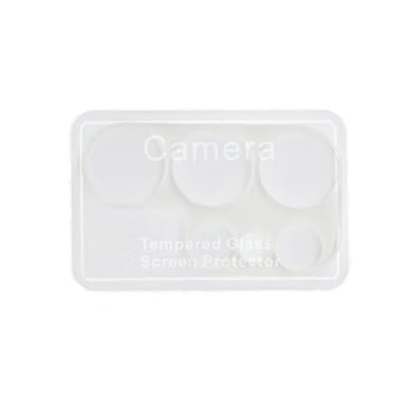 Samsung Galaxy S25 Ultra Kameraskydd 3D Härdat Glas - Transparent Transparent