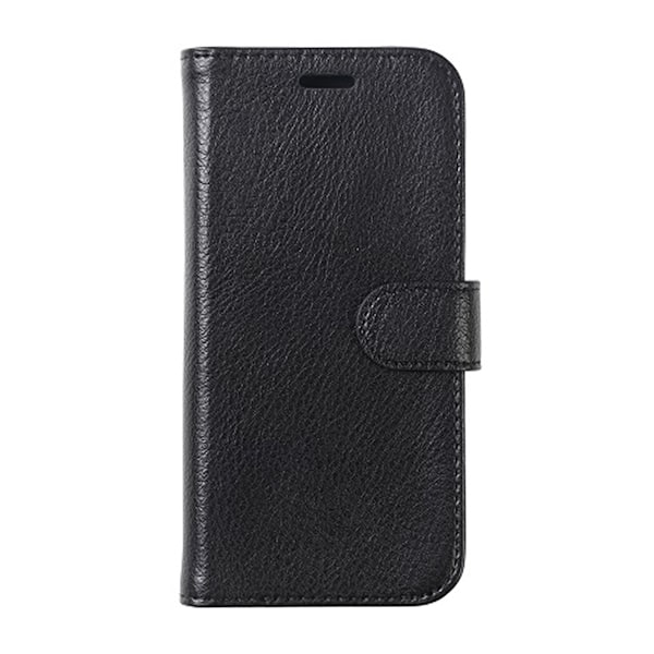 Samsung S7 Edge Plånboksfodral Läder med Stativ - Svart Black
