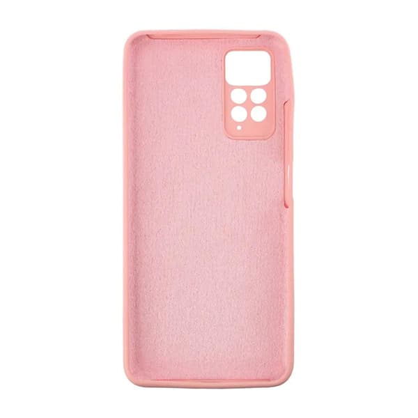 Xiaomi Redmi Note 11 Silikonskal med Kameraskydd - Rosa Rosa